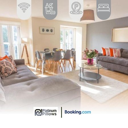 Modern Oxford 2 Bedroom Apartments, Families & Contractor Accommodation, Near John Radcliffe Hospital Экстерьер фото