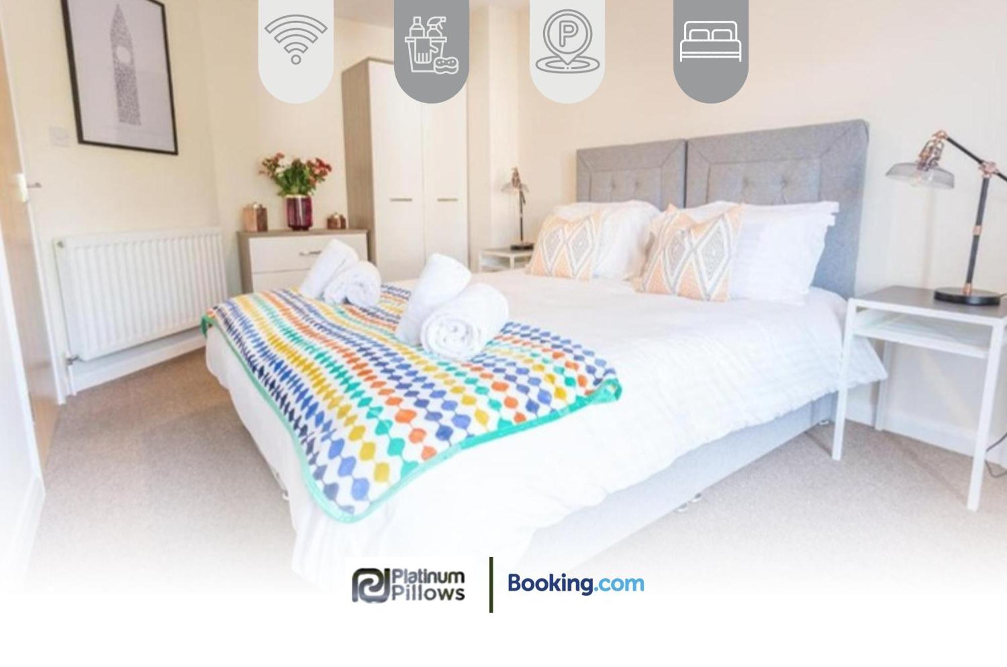 Modern Oxford 2 Bedroom Apartments, Families & Contractor Accommodation, Near John Radcliffe Hospital Экстерьер фото