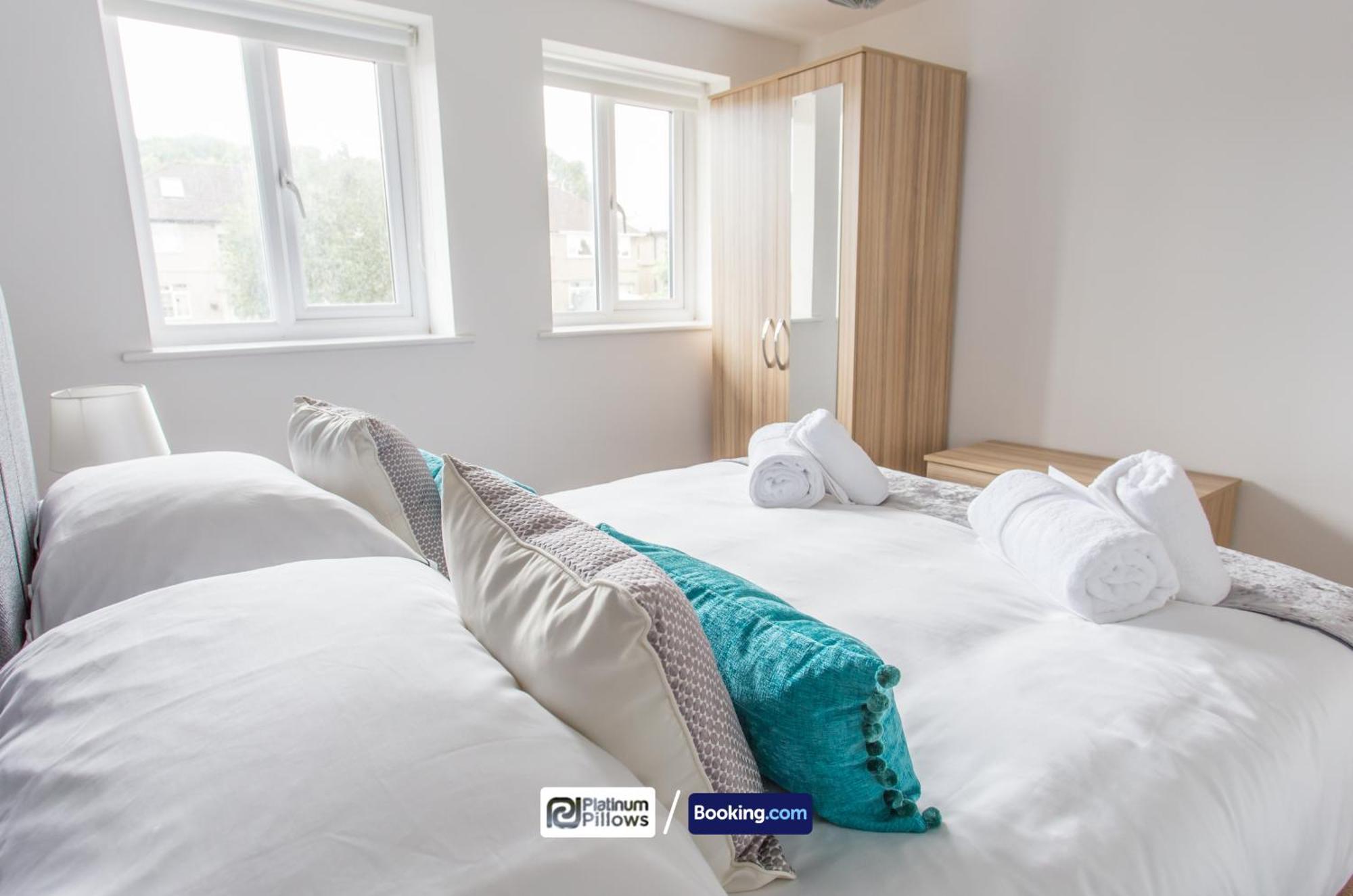 Modern Oxford 2 Bedroom Apartments, Families & Contractor Accommodation, Near John Radcliffe Hospital Экстерьер фото